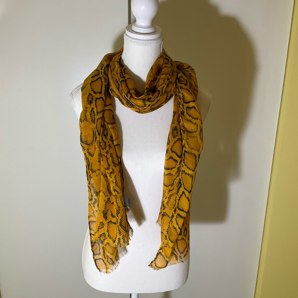 DKNY Snakeprint Scarf